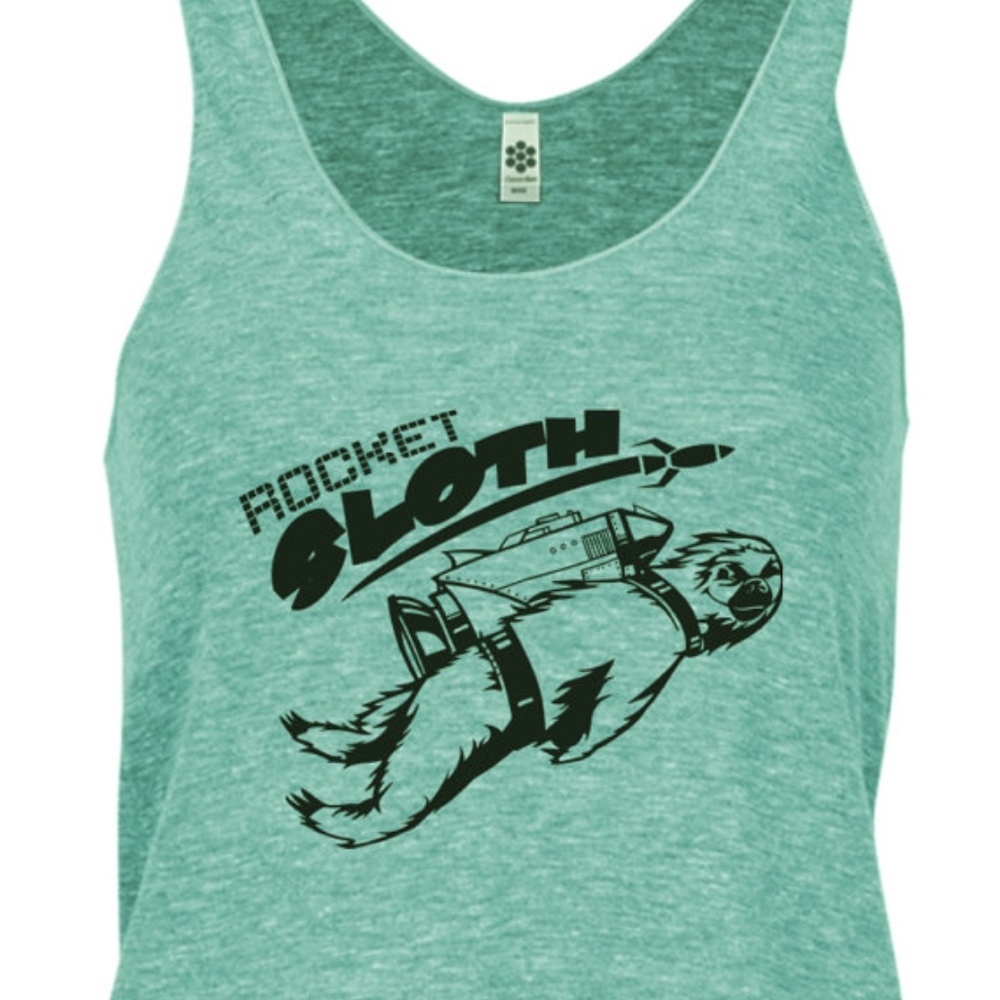 SLOTH American Apparel Racerback Tank Top Shirt M